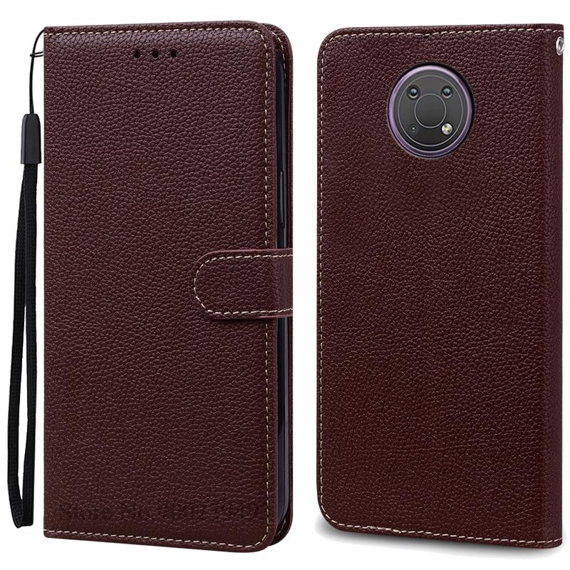 Чехол для Nokia G10, кожаный чехол-книжка для Nokia G20, чехол для телефона Nokia G20, задняя крышка-книжка для Nokia G10 G 10, Fundas