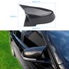 2 шт. крышка зеркала заднего вида, черная крышка из углеродного волокна для BMW серии 1 2 3 4 XM 220i 328i 420i F20 F21 F22 F23 F30 F32 F33 F36