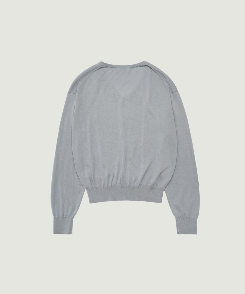 GROVE Canopy V-Neck Knit (Gray)