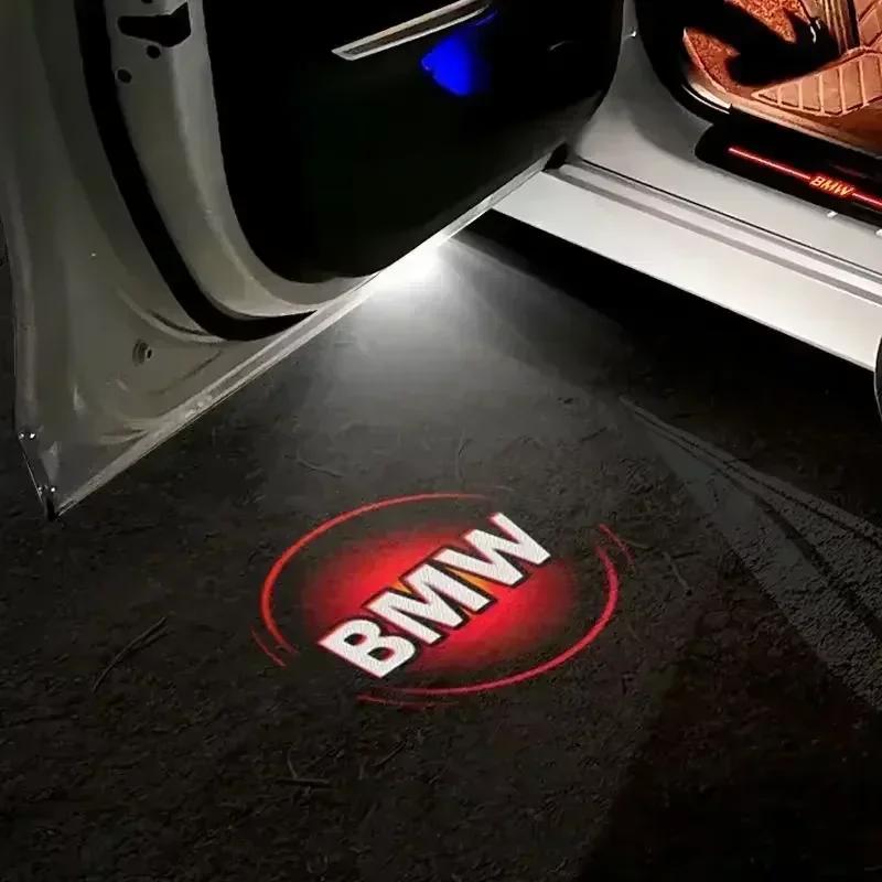 2/4Pcs LED Welcome Light Projector for BMW X1 1/3/5/7 Series E84 E90 E60 F10 F30 F15 F25 M3 M5 Door Decoration Car Accessories
