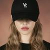 VARZAR Monogram Soft Overfit Ball Cap Black