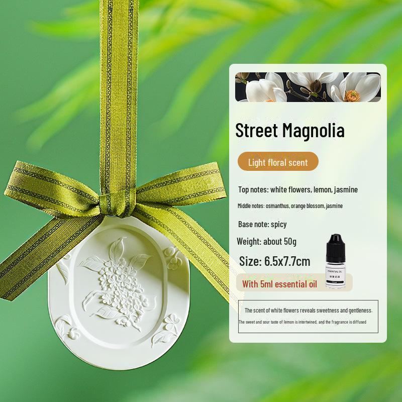 Гипсовые подвесные ароматические таблетки для ароматерапии, устанавливаемые на автомобиль, для дома и гардероба - стойкий и легкий аромат.