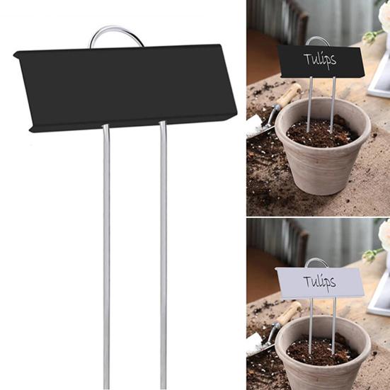 15Pcs Plant Label Stakes Wide Application Rust-proof Water-Proof Not Easy To Deform Reusable Plant Labeling Stand