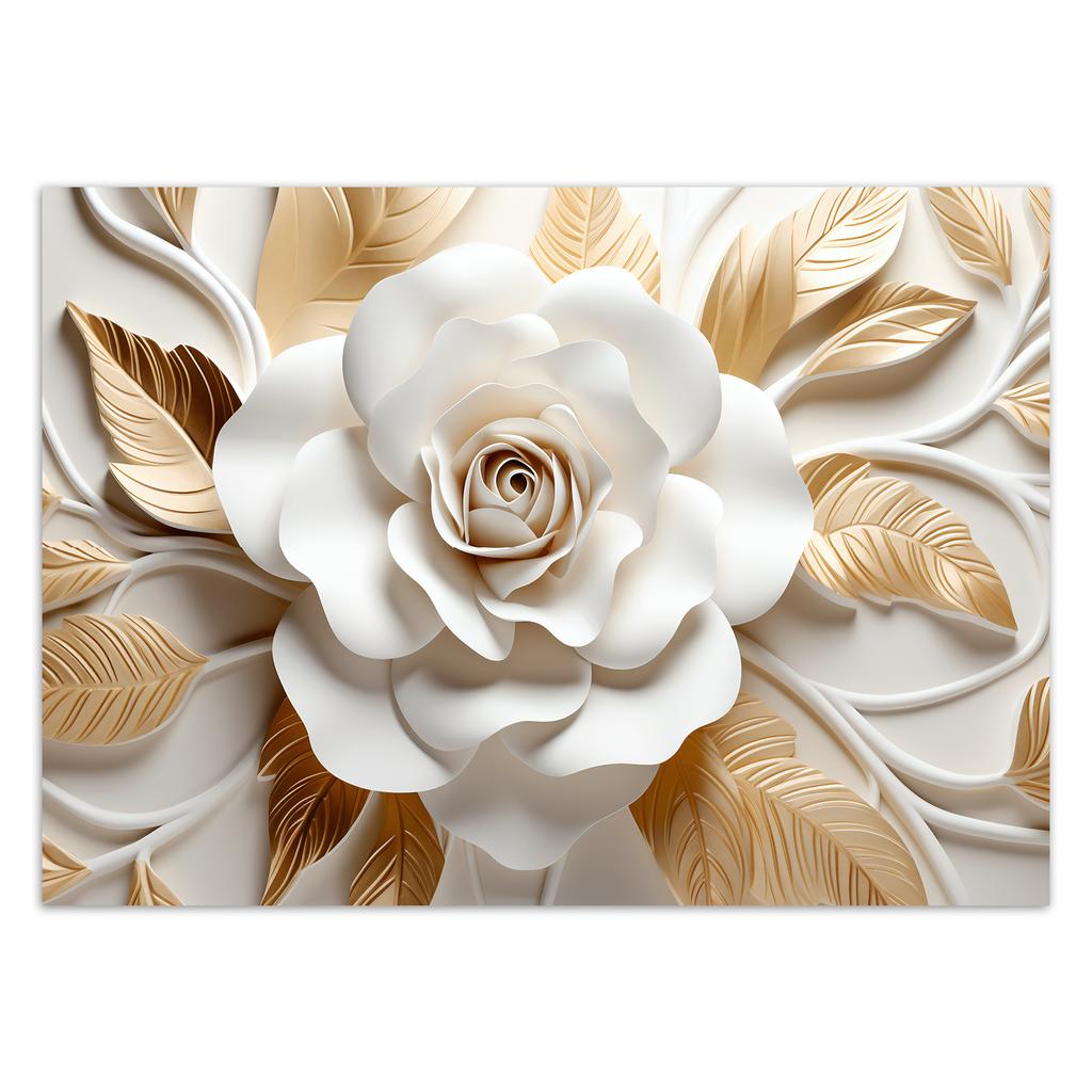 Обои Золотой цветок лотоса