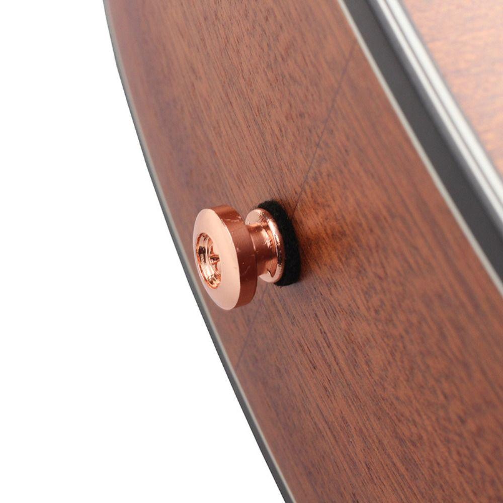 2шт железные кнопки для ремня гитары противоскользящие замки для ремня гитары штифты для конца ремня гитары гитарист