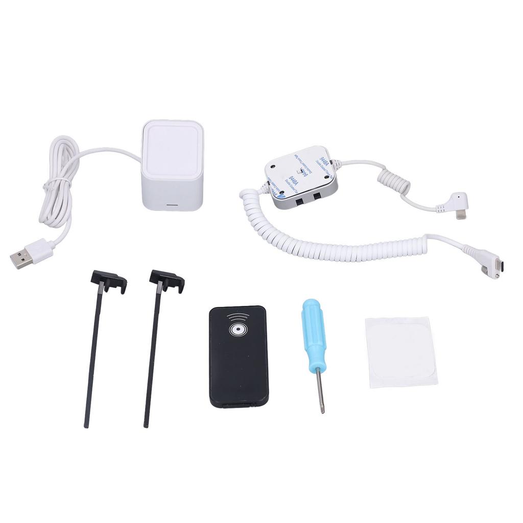 Anti Theft Security Pad Stand with 95?120dB Security Alarm Charging Function Anti Slip Remote