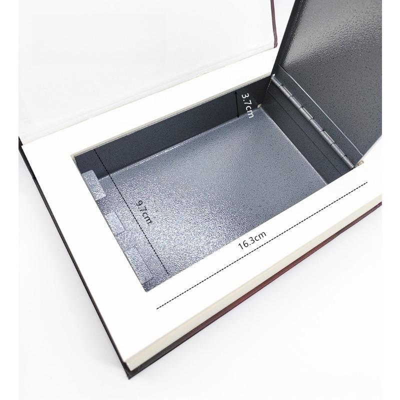 Book Safe Password Hide Money with Lock Hide Mobile Phone Hide Money Diversion Fake Book Stash It Mini Safe