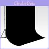 Черный экран хромакей фотографический фон из бесшовной нетканой ткани для студийной и портретной фотографии