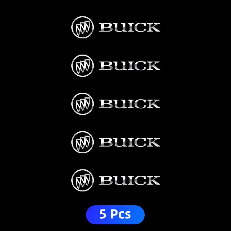 3D Metal Car Decorative Sticker Badge Decal Interior Accessories For Buick Century Excelle XT Envision Verano Encore enclave