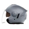Motorcycle Helmet Double Mirror Windproof Sun Protection Riding Helmet Electric Vehicle Helmet Ear Protection Can Be Detached