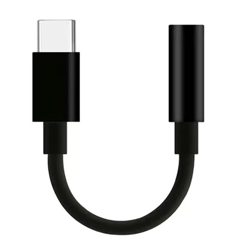 Type C To 3.5Mm Aux Adapter Type-C 3.5 Jack Audio Cable For Phone Headphone Converter