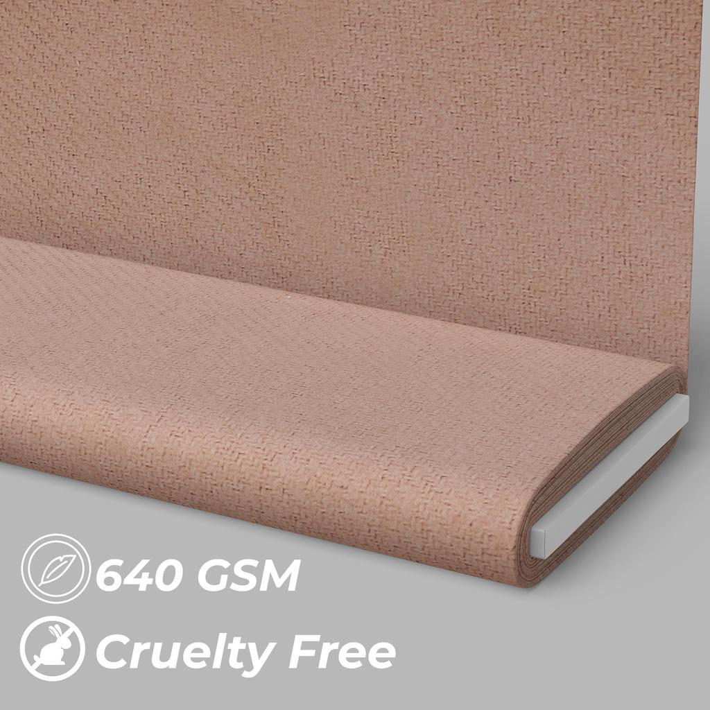 Бежевая фланелевая ткань из 100% хлопка, окрашенная в пряже – плотность 425 г/м², ширина 148 см – идеально подходит для курток, рубашек и обивки