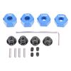 RC Wheel Hub Hex Aluminium Alloy 12mm Diameter 5.5mm 7mm Thickness Accessory Set Kit