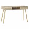 Bureau - S3022184 - Bois De Paulownia - 120x42.5x78 Cm - Aspect Bois Naturel - Montage Facile
