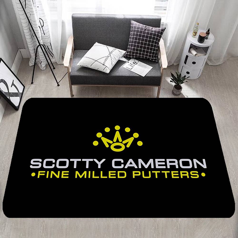 S-Scotty Логотип C-Cameron Коврик для пола Прямоугольный Противоскользящий Домашний Мягкий Коврик для ванной Передняя дверь В помещении На улице Коврик Декор для отеля Коврик