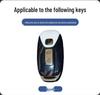 Чехол для ключей Arcfox U5/U6 2024-2025: Защитный корпус для электромобиля с металлическим ремешком на пряжке и пультом дистанционного управления для мужчин и женщин.