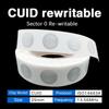 Многоразовые стикеры CUID, 13,56 МГц, маленькие токены для отслеживания запасов и приложений безопасности