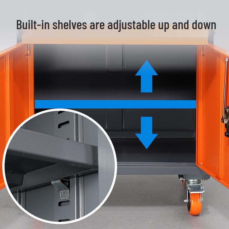 Heavy-Duty Multifunctional Tool Cabinet & Mobile Workbench
