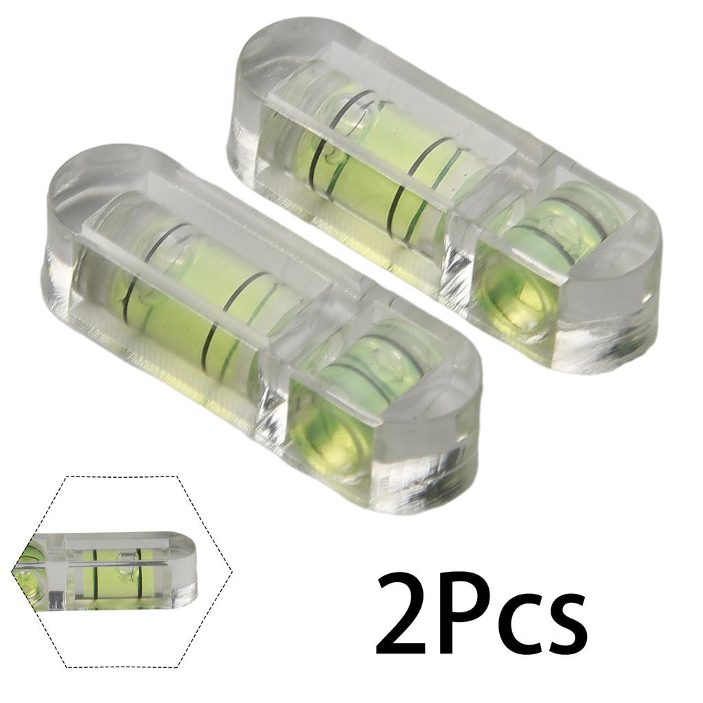 2 шт. Высокоточный панорамно-наклонный специальный пузырьковый уровень PTZ T-типа горизонтальный пузырьковый уровень измерительный инструмент 29x9x7 мм