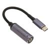 DC3.0mmx1.1mm Female Input To Type C Male Power Charging Cable Support Up To 100W Power PD Charge Cable