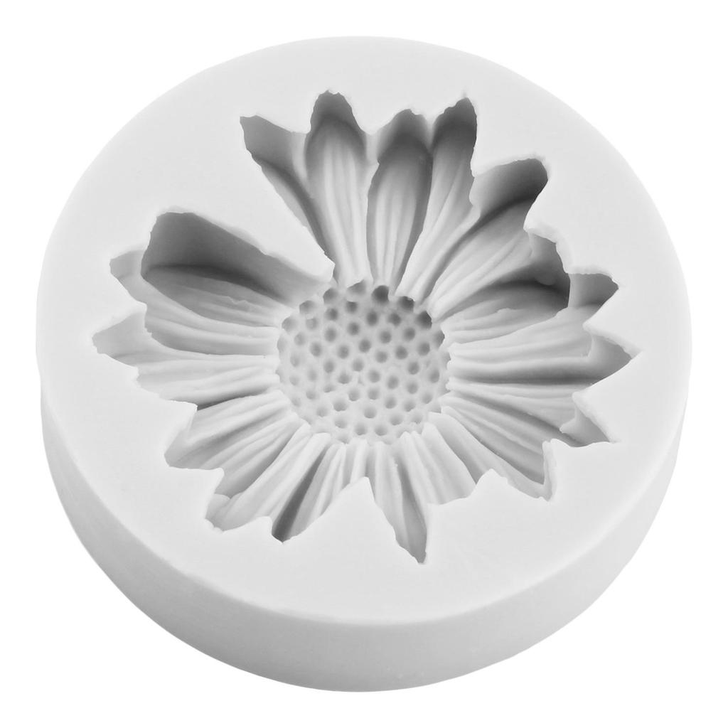 Daisy Flower Silicone Mold Chrysanthemum Flower Fondant Molds Cake Decorating Tools Cupcake Topper Candy Resin Clay Chocolate Gumpaste Mold