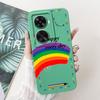 Nova 12 SE Case For Huawei Nova 12 SE Cover 2024 Fashion Painted Liquid Silicone Anti-Fall Protective Bumper For Nova 12SE Funda
