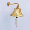 Brass Hanging Ship's Bell 15.24 Cm Nautical Home Decoration