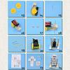 DIY Walking Robot Physical Science Experiment Toys for Kids Manual Assembly Model Kits Educational Toy Gifts