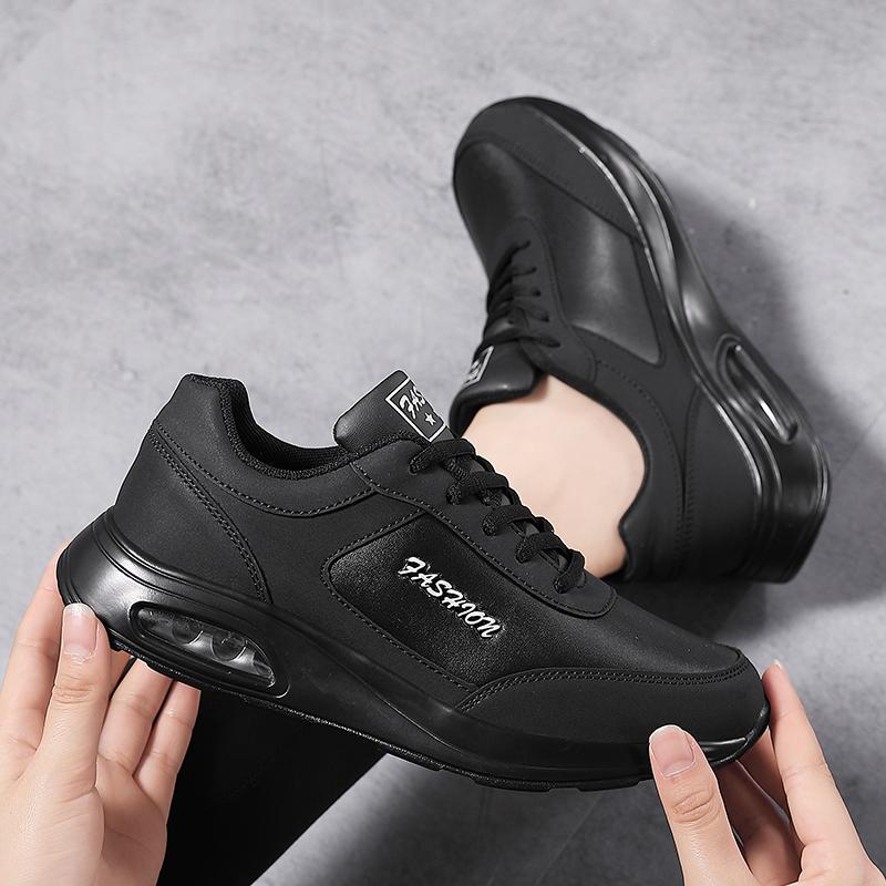 Women’s Black Running Sneakers Casual Sport Shoes Lightweight Jogging Shoes Over Sized