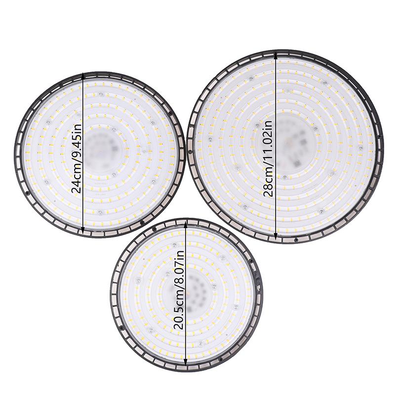 100/150/200 Вт 3500/6500K Светодиодные прожекторы типа НЛО Водонепроницаемые Коммерческие Промышленные Рыночные Складские Гаражные Мастерские Лампы