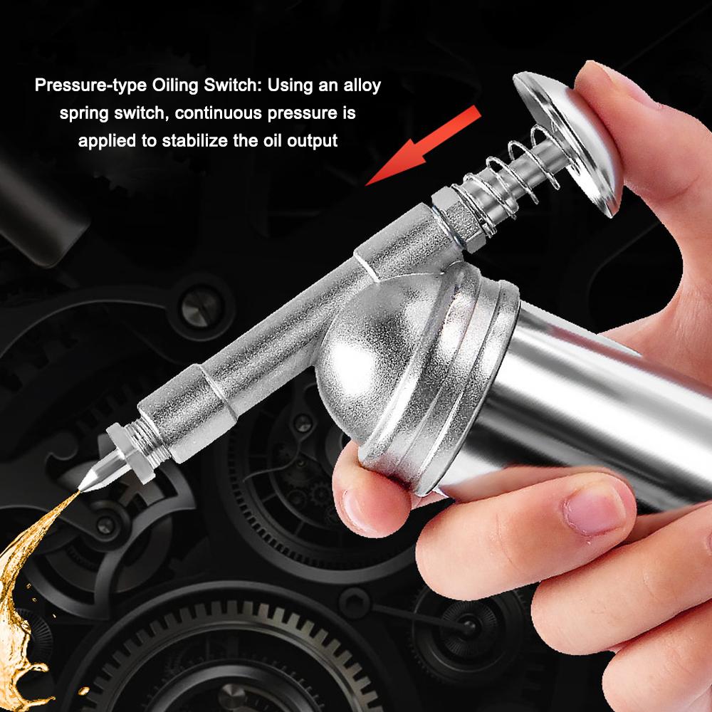 Мини-ручная машина для наполнения консистентной смазкой 80CC, ручная машина для наполнения консистентной смазкой под давлением, автомашинное масло