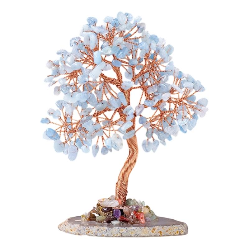 Elegant Crystal Lucky Tree Decoration To Attract Wealth and Positive Energy for Desks and Living Room