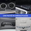 MVW1   Car Interior Random Stickers Car Goods Car steering wheel Decal For For Mercedes Benz AMG C E S A GLE CLC clase W204 W221 W205