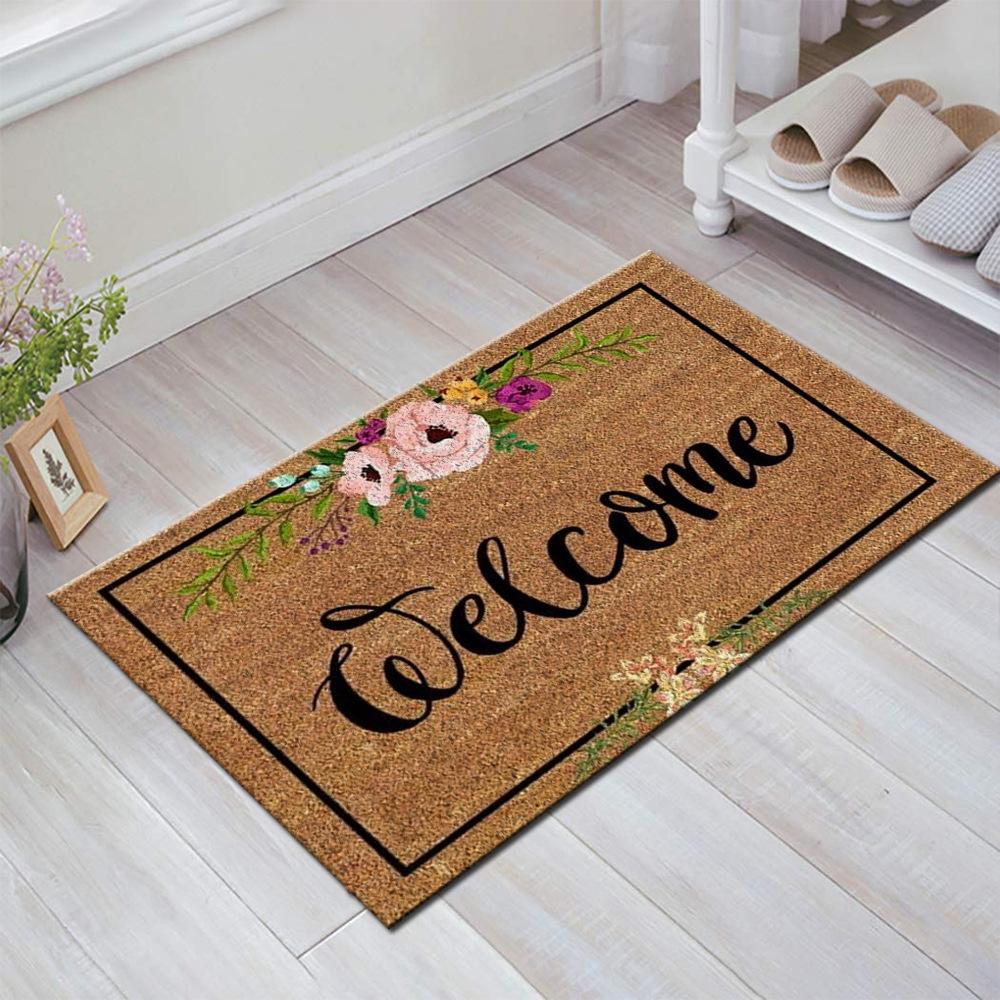 Fresh Home Can Be Cut Pvc Door Mat Non-Slip Spinneret Floor Mat Plastic Dust Carpet Diy