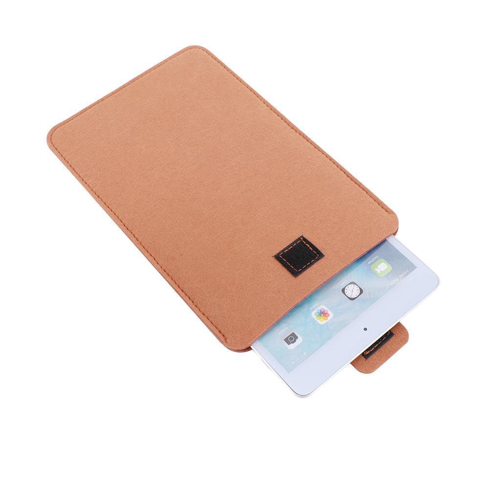 Ткань Универсальный Карманный Чехол Чехол Мешочек Капа Шерстяной Войлок Чехлы для Планшета