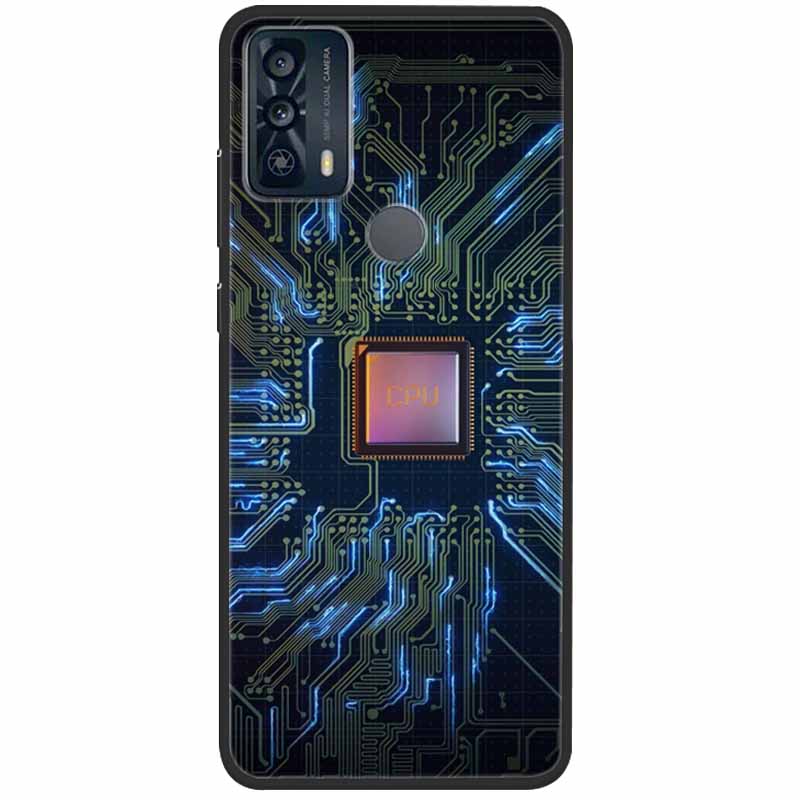 Чехол For TCL 20B Case 6159K Силиконовый Мягкий Модный TPU Чехол для Телефона для TCL 20B Case для TCL 20B 20 B Бампер Защитный TPU Оболочка