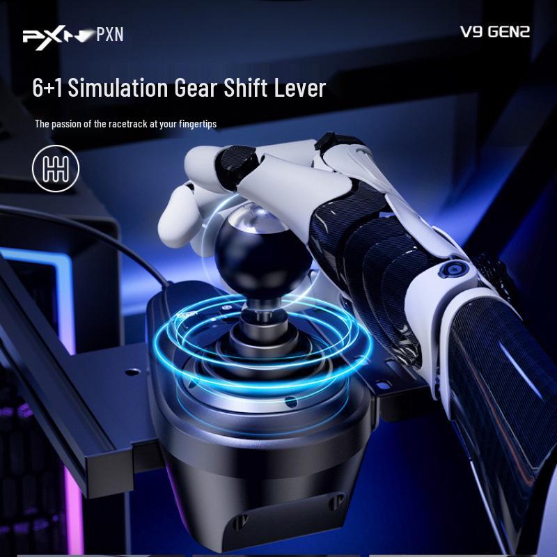 Гоночный руль 7PXN V9 Gen2 для ПК, PS4, Switch