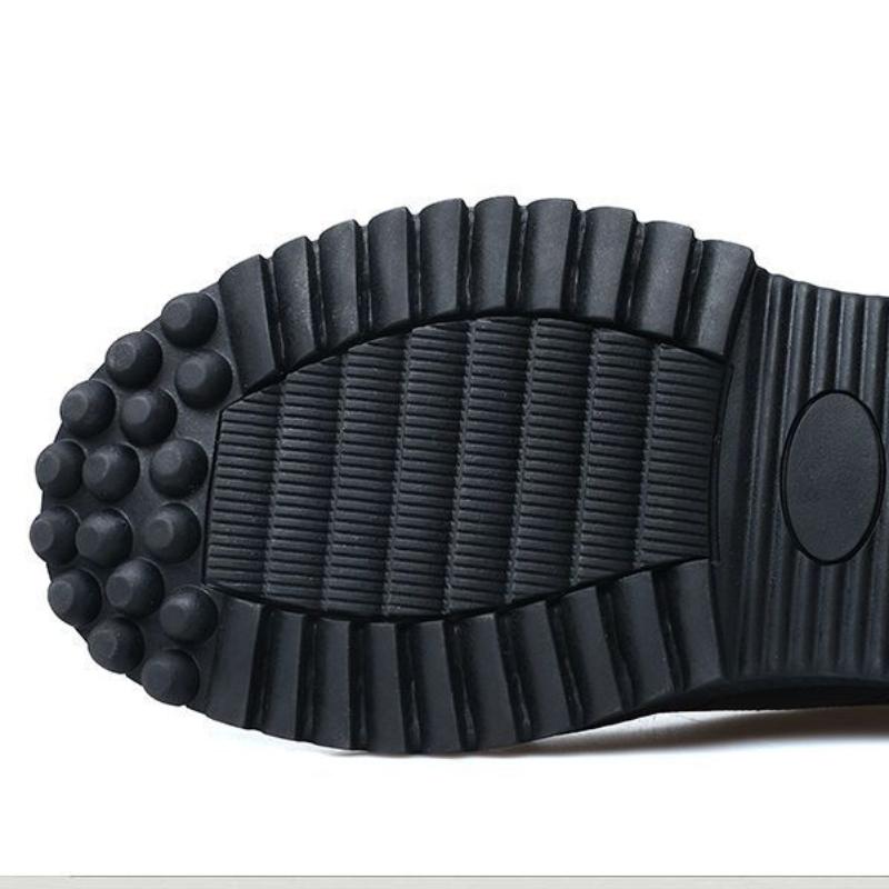 2025 Зимние утепленные утолщенные мужские хлопковые туфли Сто повседневные зимние ботинки Мужская кожаная обувь Для улицы Мужская обувь Мужские ботинки