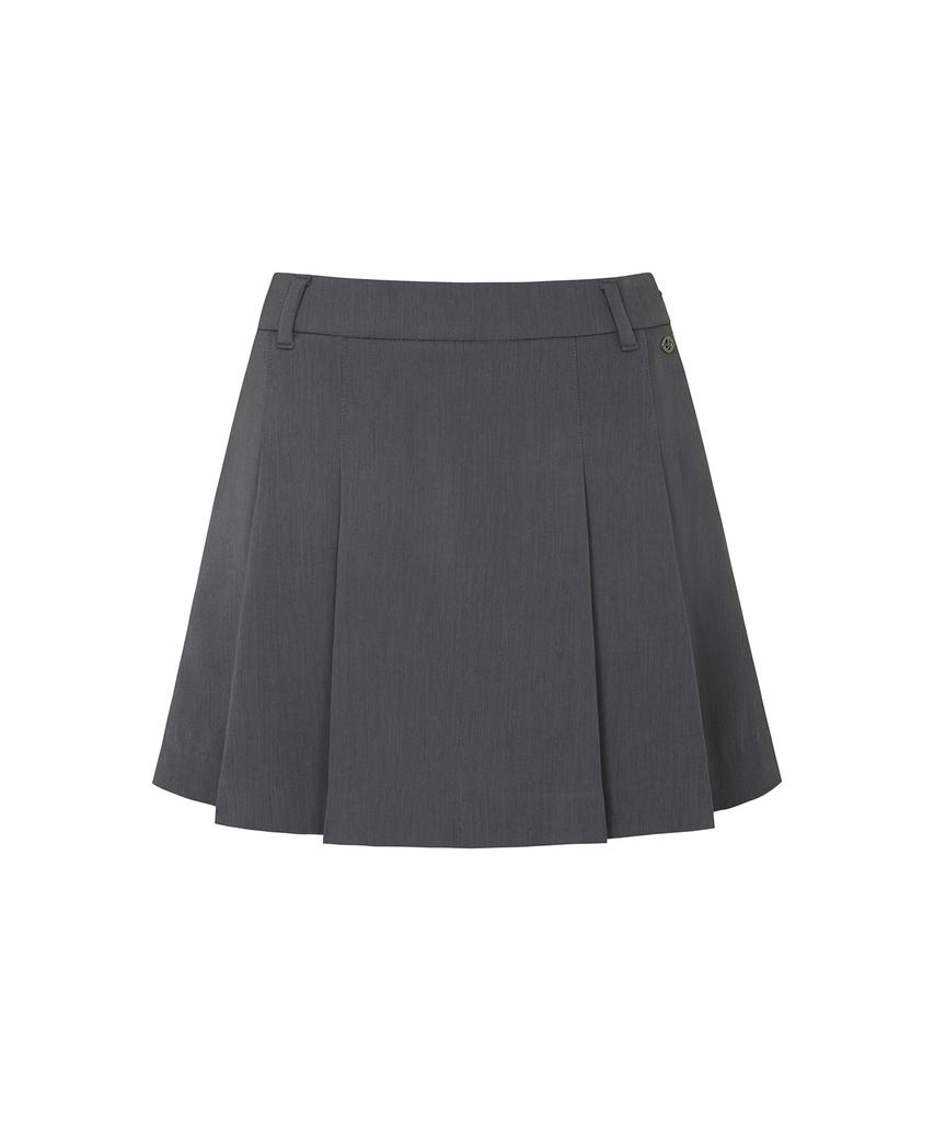 Юбка Peulleibu Classic Twill с внутренними шортами_Серый