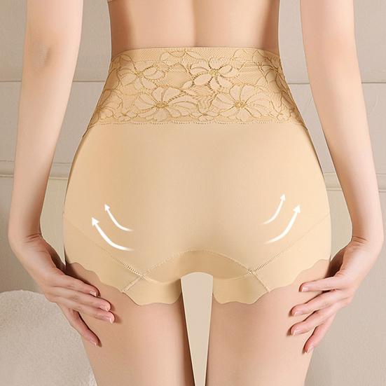 Женское корректирующее белье с высокой талией, утягивающие трусы для коррекции фигуры, утягивающие бедра и ягодицы, дышащее нижнее белье для повседневной носки