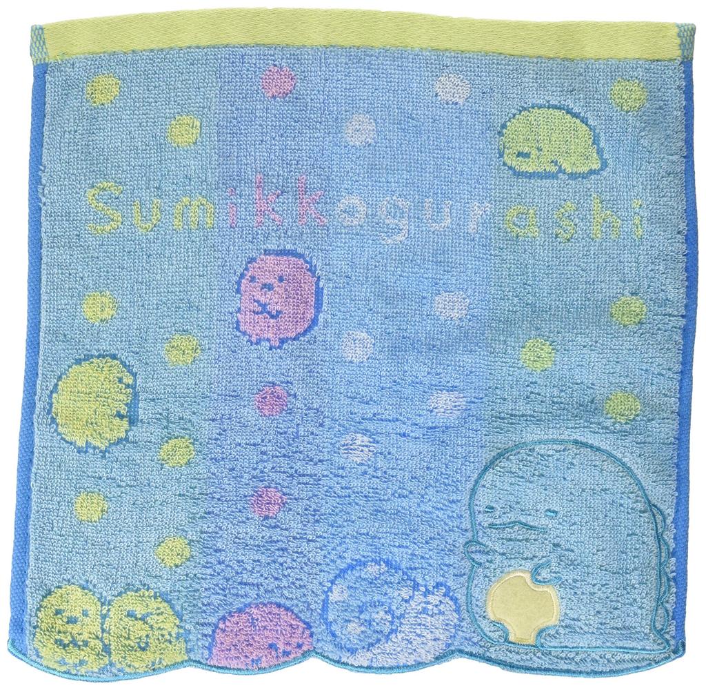 Marushin Sumikko Gurashi Colorful Dot Sumikko Hand Available In 3 6575009000 Towel, Cotton, Sizes,