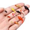 5Pcs Dollhouse Miniature Fish Carp Doll House Home Ornament Toy For Dollhouse