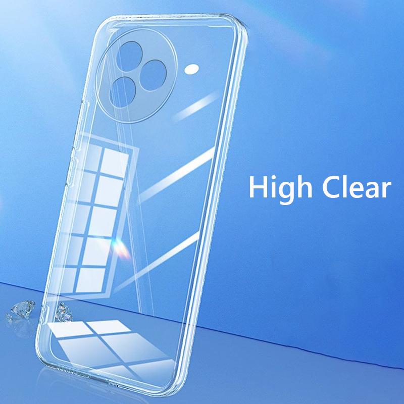 Simple Slim Soft TPU Clear Transparent Phone Case For Xiaomi Redmi K80 Ultra K80Ultra G Cover Fundas Capa Perfect Fit