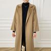 Women Wool Coat MODERN NEW SAGA 100% Wool Autumn Wool Long Coat Handmade Pea Coat Winter Warm Wool Long Jacket Overcoat