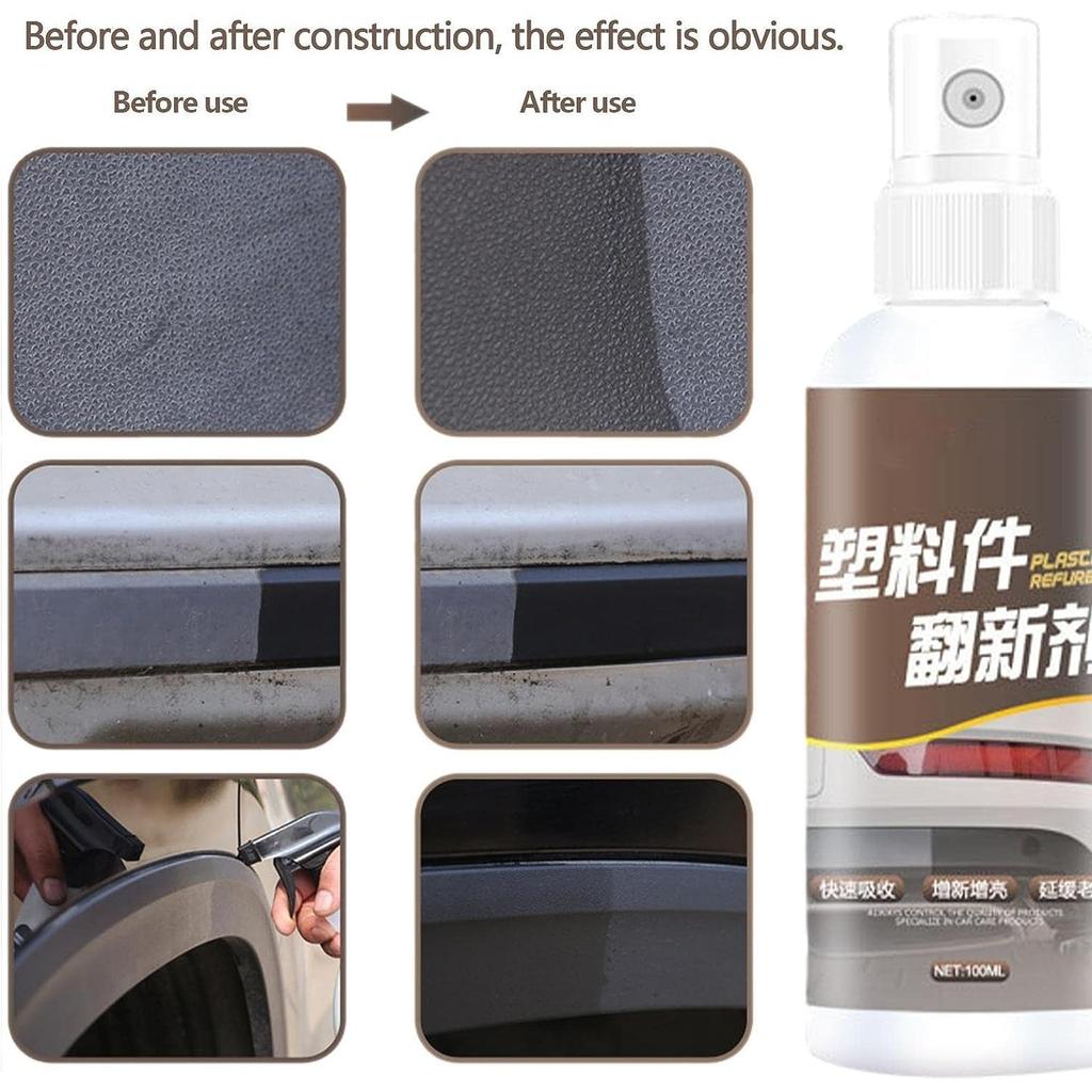 Кристаллическое покрытие, автомобильная пластиковая обработка бамперов, блеск и защита автомобильных пластиковых деталей, средства для ремонта, паста для покрытия, чистящее средство для ухода за автомобилем
