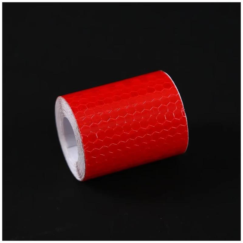 Автомобильная светоотражающая лента, предупреждающая наклейка для украшения автомобиля, отражатель, защитная лента, пленка, авто наклейка на мотоцикл