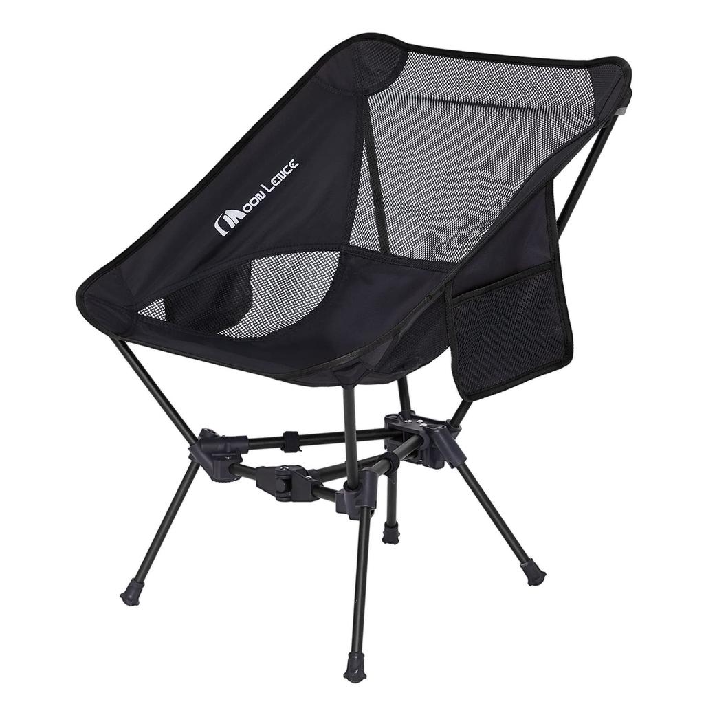 MOON LENCE Outdoor Camping Folding Triangular More More Convenient for Storage and Load Capacity Black Chair, Chair, Chair, Design, Stable,