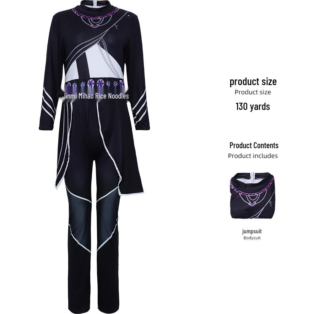 K-POP Demon Hunter Girl Group Cosplay Costume for Kids - Superstar Rumizzoi Collection