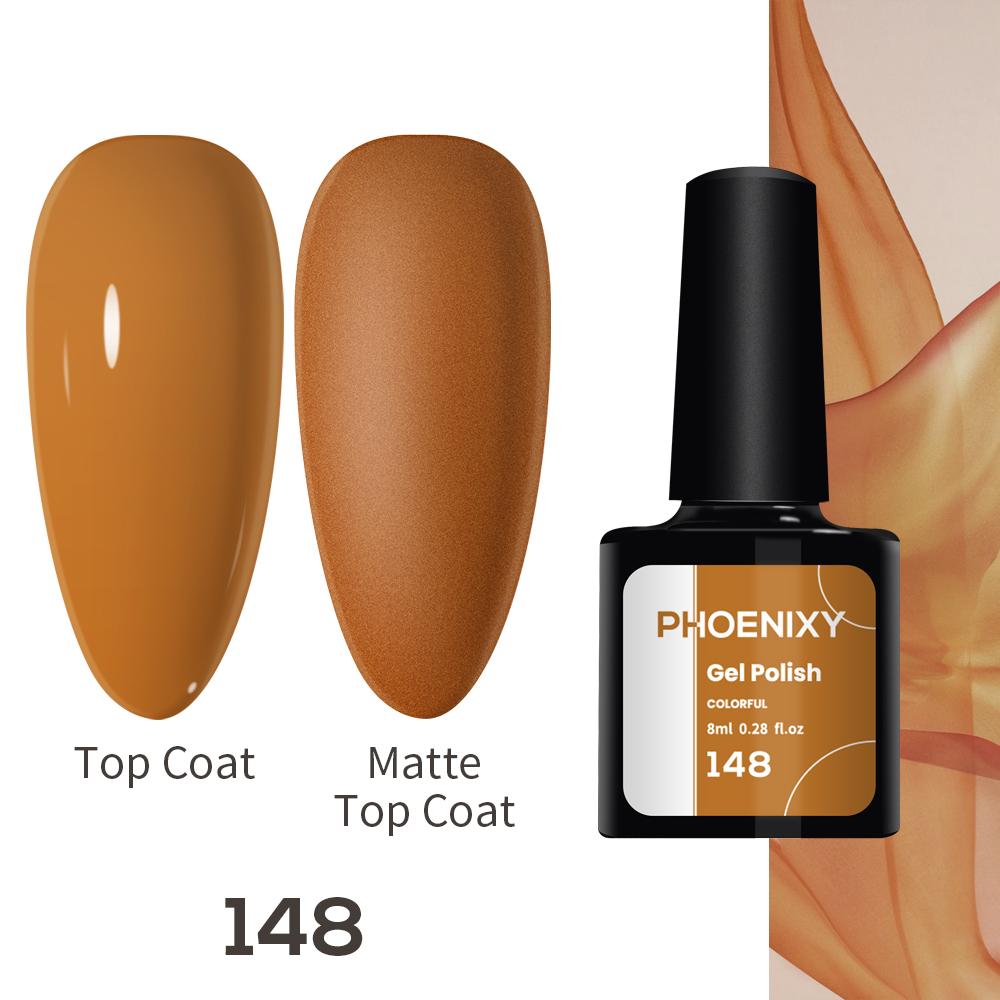 Гель-лак для ногтей PHOENIXY, 8 мл, отмачиваемый гель-лак для дизайна ногтей, маникюрного салона, лампы для ногтей своими руками и украшения домашнего гелевого дизайна ногтей