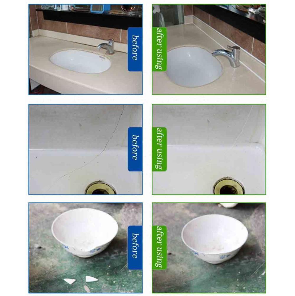 Epoxy Glue A+B Repair Crack Tile Repair Agent Floor Tile Adhesive Epoxy Adhesives Ceramic Paste